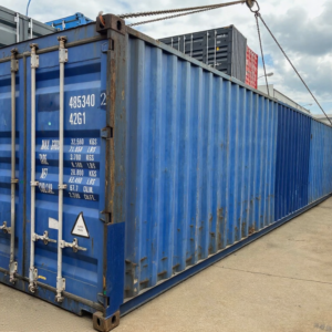 Brugt 40 fods skibscontainer