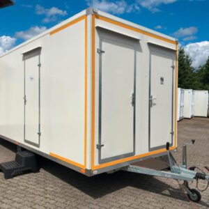 6,00 m Büro-Anhänger mit Küchenzeile und WC